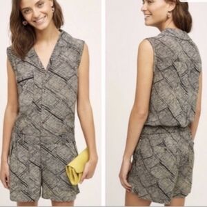 Anthropologie Hei Hei Nova Romper Size XL